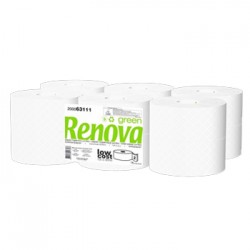 Papel Higienico (Jumbo) 90mts 2Fls RenovaGreen (Pack12)